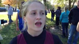 Video Madison Edgewood girls enjoy day in sun at WIAA cross country sectional [upl. by Goldshlag]