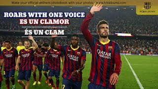 Sing FC Barcelona Anthem  Canta el Himno del Barça [upl. by Artemahs]