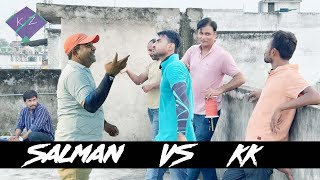 KK VS Salman  Rooftop Kite Fighting  Professional Kite Player Addhi Kite Fighting [upl. by Anatollo]