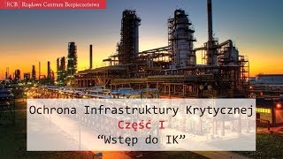 Część I Wstęp do Infrastruktury Krytycznej  KMalesa [upl. by Annahsirhc]