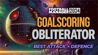 The ELITE Goalscoring Tactic OBLITERATES In FM24  Football Manager 2024 Best Tactics [upl. by Saoj]