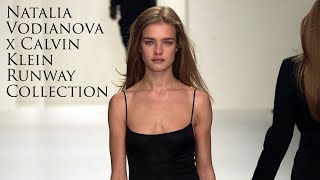 Natalia Vodianova x Calvin Klein  Runway Collection [upl. by Tillo]