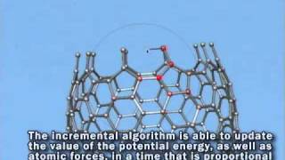 Interactive molecular modeling  Closing a large carbon nanotube in SAMSON [upl. by Nomsed225]