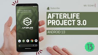 Most Unique Custom Rom  AfterLife Project  Android 13  Best UI and Better Performance [upl. by Saxe724]