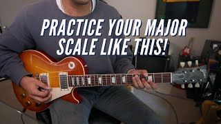 Practicing Major Scale from any Scale Degree [upl. by Boulanger]