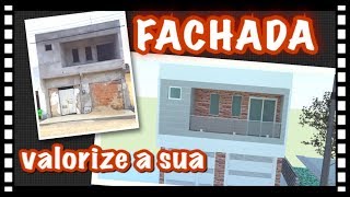 VALORIZE A FACHADA DA SUA CASA [upl. by Hales193]