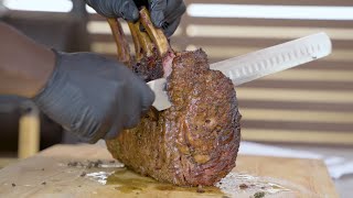 Bombdotcom Prime Rib Roast with Rasheed Philips  MEATER [upl. by Yssirk]