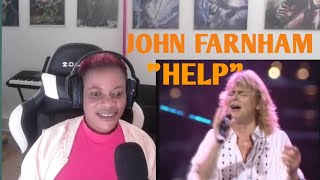 OMG First Time Hearing JOHN FARNHAM  Help Live with the Melbourne symphony Orchestra REACTION [upl. by Fulton]