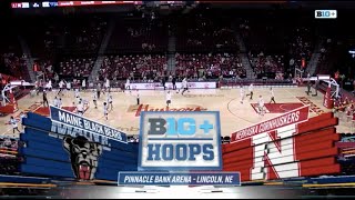 Highlights  Nebraska MBB vs Maine [upl. by Montano]