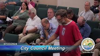 City Council Meeting — 07232024  530 pm [upl. by Spancake]