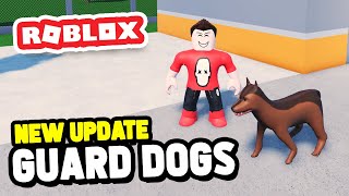 Buying POLICE DOGS in Roblox My Prison [upl. by Nannoc102]