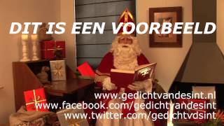 Video gedicht sinterklaas vriendin van vrouw voorbeeld Sinterklaasgedicht [upl. by Tsiuqram671]