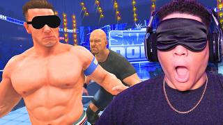 I Played WWE 2K24 With a Blindfold On [upl. by Badger370]