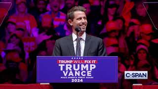 Comedian Tony Hinchcliffe Full Remarks at Trump Rally at Madison Square Garden in New York [upl. by Martha781]