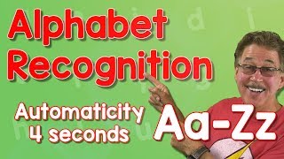 Alphabet Automaticity  Upper and Lower Case  4 Seconds  Jack Hartmann [upl. by Ahsahs]