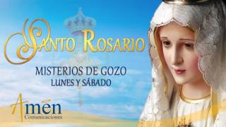 Santo Rosario en Audio  Misterios de Gozo  Lunes y Sábado [upl. by Arahc]