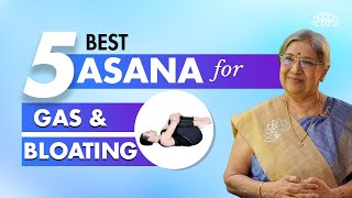 Get Rid Of Gas And Bloating With The Help Of These Asanas  Dr Hansaji [upl. by Skees]