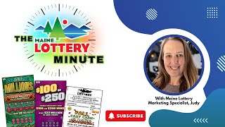 Maine Lottery Minute  Episode 1 September 2024 Monthly Lottery News New Games Fun Facts [upl. by Norty310]