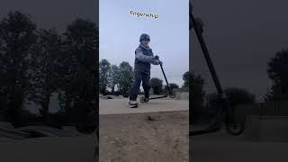 attempting tricks scooting skatepark scooterclips compilation [upl. by Lahpos]