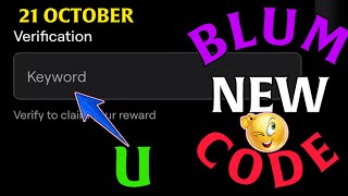 BLUM CODE TODAY  How To Find Altcoins BEFORE They Explode blumvideocode [upl. by Khajeh293]