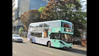 ELECTRIC First Glasgow 38434 LG22AVL on 38C to Glasgow 20230610 [upl. by Laryssa878]