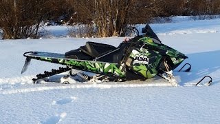 Frankensled Nypro Custom Snowmobile build part 2 [upl. by Gnoud]