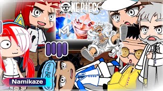 Almirantes  Shanks e Uta React Rap Luffy  One piece   Quinta Marcha  M4rkim° [upl. by Ahders567]