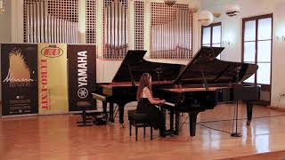 İlyun Bürkev  quotInternational Piano Competition Jurica Muraiquot HırvatistanVarazdin [upl. by Etsirk]