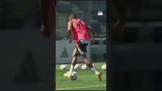 Hes back Mbappé 🇫🇷 is back training with Real Madrid and continues to score amazing goals 🤩 [upl. by Tiphani]