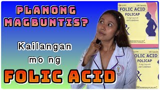 FOLIC ACID PARA MABUNTIS  FOLIC ACID HEALTH BENEFITS TAGALOG  FOLICAP REVIEW  Simply Shevy [upl. by Urbanus]