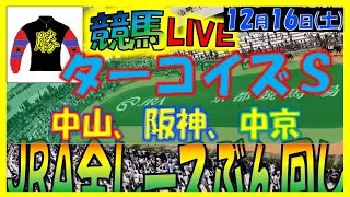 2023年12月16日【中央競馬ライブ配信】全レースライブ！！ターコイズＳ。中山、阪神、中京 [upl. by Kcirdef]