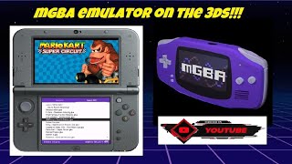 How to Install mGBA Emulator on the Nintendo 3DS [upl. by Hannis]