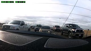 Impatient Driver Causes Huge Collision  ViralHog [upl. by Plossl580]