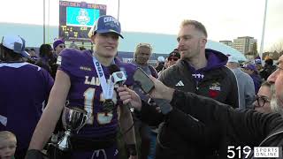 OUA Football Yates Cup Championship  Western Mustangs vs Laurier Golden Hawks [upl. by Greenlee877]