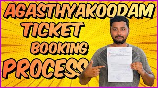 😍Agasthyakoodam😁 Ticket Booking Process👍in detail [upl. by Nuahsor939]