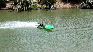 Snikwahs RC Model jet boat [upl. by Venola]