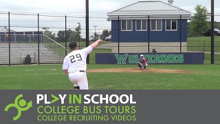 Tyler Duckstein Pitching  Fielders Choice Baseball  wwwPlayInSchoolcom [upl. by Lozar]