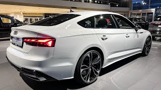 2024 AUDI A5 Sportback S Line Interior Exterior Visual Review myfuturecar [upl. by Sisson617]