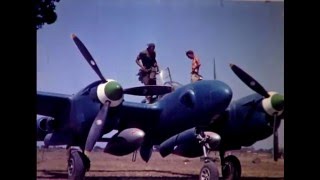 P38 Lightning UNSEEN FOOTAGE 19441945 [upl. by Addis481]