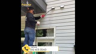 Dryer Vent Cleaning in Maryland Washington DC and Virginia [upl. by Line]