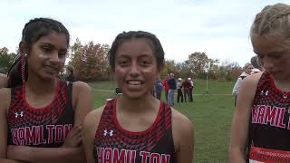 Wisconsin HS Running  WIAA Sectional Girls Cross Country at Slinger on Sat Oct 21 2023 [upl. by Mara]