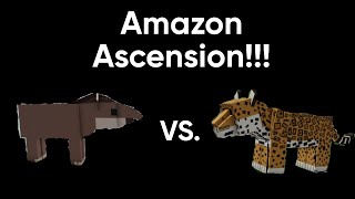 Tapir VS Jaguar Amazon Ascension Roblox [upl. by Amasa]