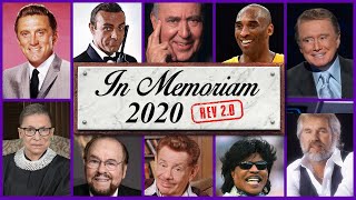 In Memoriam 2020 Famous Faces We Lost in 2020 rev20 [upl. by Esirec]