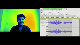 Facial muscle EMGelectromyograph activities with orignal audio [upl. by Artemisia439]