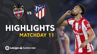 Resumen de Levante UD vs Atlético de Madrid 22 [upl. by Ayres]