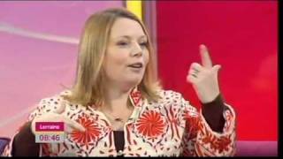 Joanna Scanlon and Vicki Pepperdine talk about Getting On Lorraine 261010 [upl. by Nenney732]