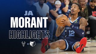 Ja Morant Highlights vs Milwaukee Bucks [upl. by Qidas892]