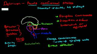 Pathophysiology of delirium [upl. by Xuaegram]