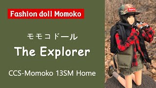 Fashion doll Momoko モモコドール  The Explorer CCSMomoko 13SM Home [upl. by Mcgray]