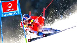 FIS Alpine Ski World Cup  Mens Giant Slalom RUN 1  Adelboden SUI  2024 [upl. by Anina876]